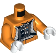 Lego tělo, oranžová (6028446)